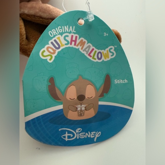 Disney Squishmallows Stitch Caramel Coffee Plush - Picture 7 of 9